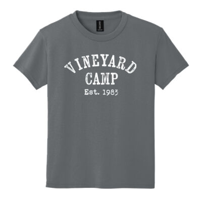 Vintage Vineyard Camp Youth T Shirt Thumbnail