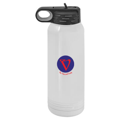 Vineyard Camp Round Logo 30 Oz Water Bottle Thumbnail