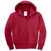 Youth Fleece Full Zip Hooded Sweatshirt Thumbnail