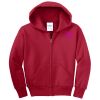 Youth Fleece Full Zip Hooded Sweatshirt Thumbnail