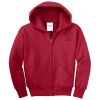Youth Fleece Full Zip Hooded Sweatshirt Thumbnail