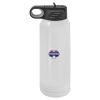 30 Oz White Water Bottle Thumbnail