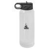 30 Oz White Water Bottle Thumbnail