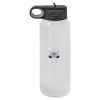 30 Oz White Water Bottle Thumbnail
