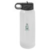 30 Oz White Water Bottle Thumbnail