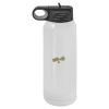 30 Oz White Water Bottle Thumbnail