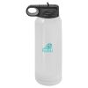 30 Oz White Water Bottle Thumbnail