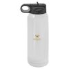30 Oz White Water Bottle Thumbnail