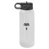 30 Oz White Water Bottle Thumbnail