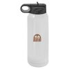 30 Oz White Water Bottle Thumbnail