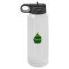 30 Oz White Water Bottle Thumbnail