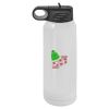 30 Oz White Water Bottle Thumbnail