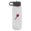 30 Oz White Water Bottle Thumbnail