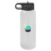 30 Oz White Water Bottle Thumbnail