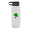 30 Oz White Water Bottle Thumbnail