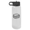 30 Oz White Water Bottle Thumbnail