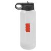 30 Oz White Water Bottle Thumbnail