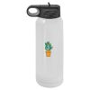 30 Oz White Water Bottle Thumbnail