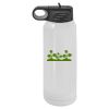 30 Oz White Water Bottle Thumbnail