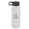 30 Oz White Water Bottle Thumbnail