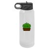 30 Oz White Water Bottle Thumbnail