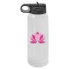 30 Oz White Water Bottle Thumbnail