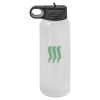 30 Oz White Water Bottle Thumbnail