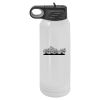 30 Oz White Water Bottle Thumbnail