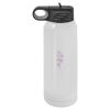 30 Oz White Water Bottle Thumbnail