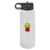 30 Oz White Water Bottle Thumbnail