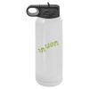 30 Oz White Water Bottle Thumbnail