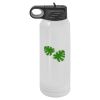 30 Oz White Water Bottle Thumbnail
