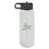 30 Oz White Water Bottle Thumbnail