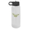 30 Oz White Water Bottle Thumbnail