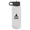30 Oz White Water Bottle Thumbnail