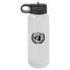 30 Oz White Water Bottle Thumbnail