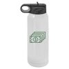 30 Oz White Water Bottle Thumbnail