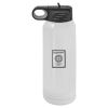 30 Oz White Water Bottle Thumbnail
