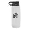 30 Oz White Water Bottle Thumbnail