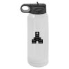 30 Oz White Water Bottle Thumbnail