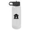30 Oz White Water Bottle Thumbnail