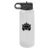 30 Oz White Water Bottle Thumbnail