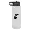 30 Oz White Water Bottle Thumbnail