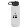 30 Oz White Water Bottle Thumbnail