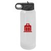 30 Oz White Water Bottle Thumbnail