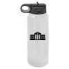 30 Oz White Water Bottle Thumbnail