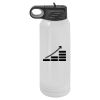 30 Oz White Water Bottle Thumbnail