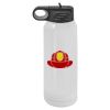 30 Oz White Water Bottle Thumbnail