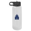 30 Oz White Water Bottle Thumbnail