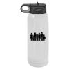30 Oz White Water Bottle Thumbnail